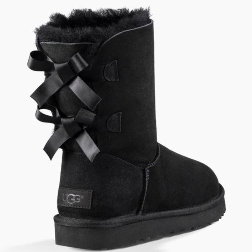 Black Bailey Bow II Ugg Boots